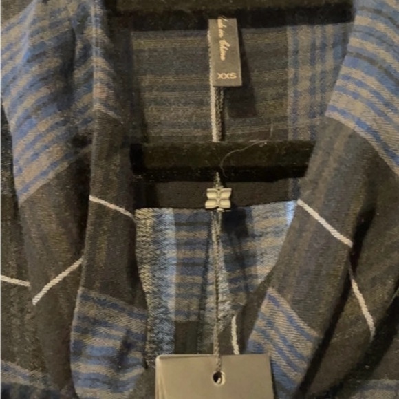 BCBGMaxAzria plaid shirt dress - Picture 3 of 4